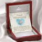 Love Knot Necklace for Anniversary | Custom Heart Design