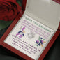 Sentimental Love Knot Necklace for Grandma | Custom Heart Design