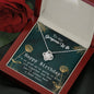 Happy Birthday-Love Knot Necklace for Wife | Custom Heart Design
