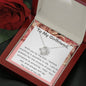 Love Knot Necklace for Girlfriend | Custom Heart Design