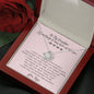 Sentimental Love Knot Necklace to Daughter | Custom Heart Design