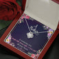 Love Knot Necklace for Mom | Custom Heart Design
