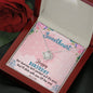 Happy Birthday Love Knot Necklace | Custom Heart Design