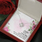 Love Knot Necklace for Sister | Custom Heart Design