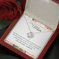 Love Knot Necklace for Mom | Custom Heart Design