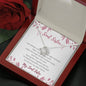 Love Knot Necklace for Best Friend | Custom Heart Design