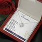 Love Knot Necklace for Daughter From Dad | Custom Heart Design