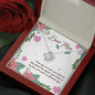Sentimental Love Knot Necklace for Mom | Custom Heart Design