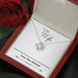 Love Knot Necklace for Wife | Custom Heart Design