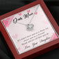 Love Knot Necklace for Mom From Daughter | Custom Heart Design