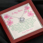 For all you do Mom, From Son-Love Knot - Custom Heart Design