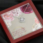 Love Knot Necklace for Her | Custom Heart Design