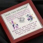 Sentimental Love Knot Necklace for Grandma | Custom Heart Design