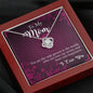 Sentimental Love Knot Necklace for Mom | Custom Heart Design