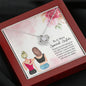 My sidekick - Love Knot Necklace for Sister | Custom Heart Design