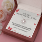 Love Knot Necklace For Wife | Custom Heart Design