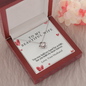 Love Knot Necklace For Wife | Custom Heart Design