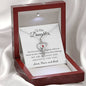 Blessed and grateful for our daughter, From Mom & Dad-Stethoscope - Custom Heart Design