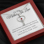 To My Mother In Law-Stethoscope - Custom Heart Design