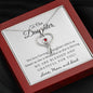 Blessed and grateful for our daughter, From Mom & Dad-Stethoscope - Custom Heart Design
