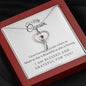 Cousin-Stethoscope Necklace - Custom Heart Design