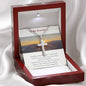 Grandson, Someday when I’m gone - Artisan Cross - Custom Heart Design