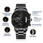 Personalized Watch- Custom Message Sports Watch-Custom Heart Design