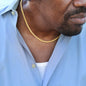 Cuban Link Chain - Custom Heart Design