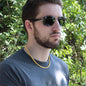 Cuban Link Chain - Custom Heart Design
