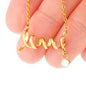 Scripted Love Necklace - Custom Heart Design