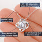 Love Knot Jewelry Set To Mother In Law | Custom Heart Design