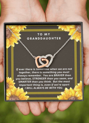 jewelry for granddaughter, granddaughter necklace, heart necklace for granddaughter | custom heart design