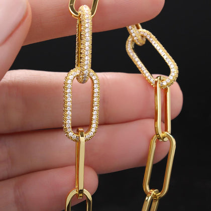 Modern Forever Linked Necklace for Women | Custom Heart Design