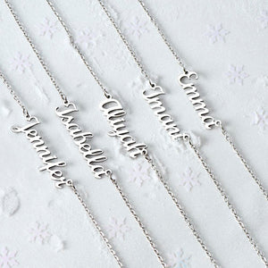 Custom Name Necklace for Women | Custom Heart Design