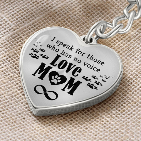 For Mom with pets - Custom Heart Design