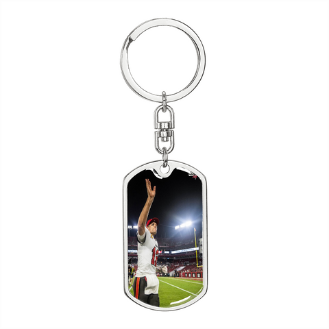 Tom Brady Goodbye Keychain - Custom Heart Design