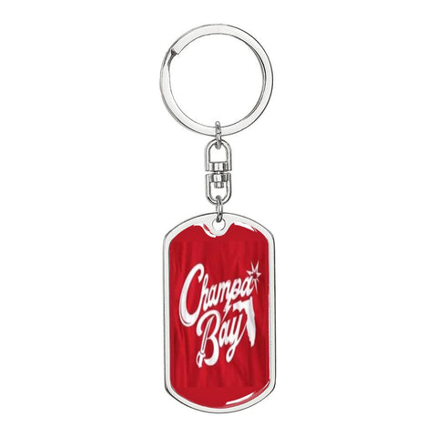 Champa Bay Tag Keychain - Custom Heart Design