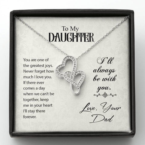 You are one of the greatest joys, From Dad. - Custom Heart Design
