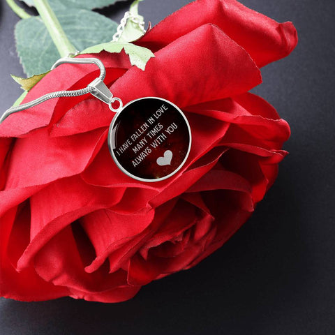 In love with you-Pendant - Custom Heart Design