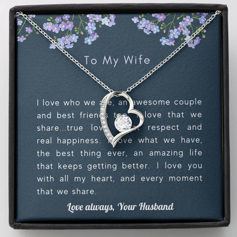 Heart Necklace for Wife | Custom Heart Design