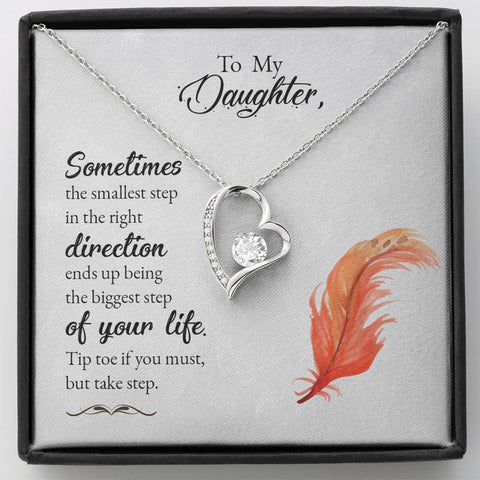 Sentimental Heart Necklace for Daughter | Custom Heart Design