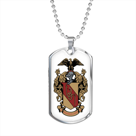 FSU OX Tag Necklace - Custom Heart Design