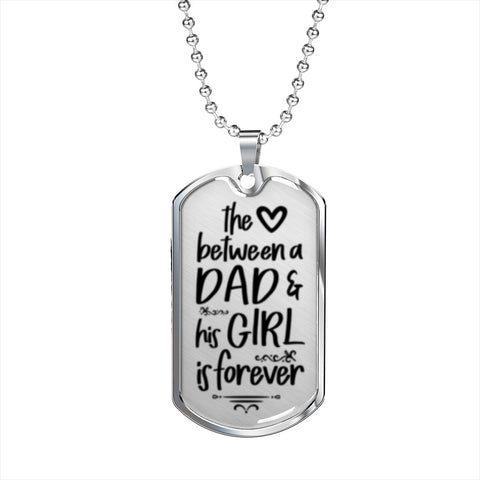 Dad & Daughter Love - Custom Heart Design