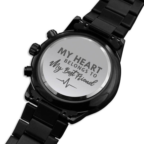 Watch-My heart belongs to my bestfriend - Custom Heart Design