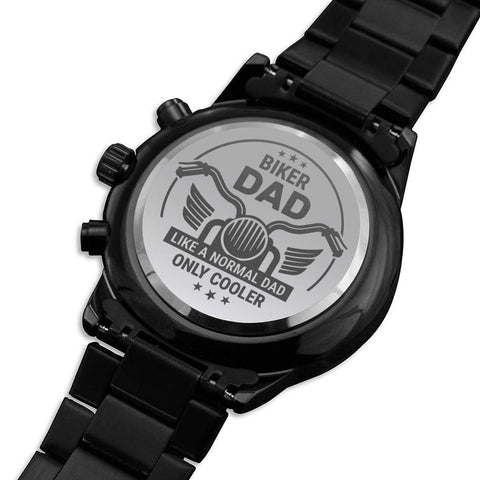 Watch for Biker Dad - Custom Heart Design