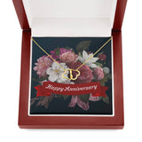 Happy Anniversary-Everlasting Love Necklace - Custom Heart Design