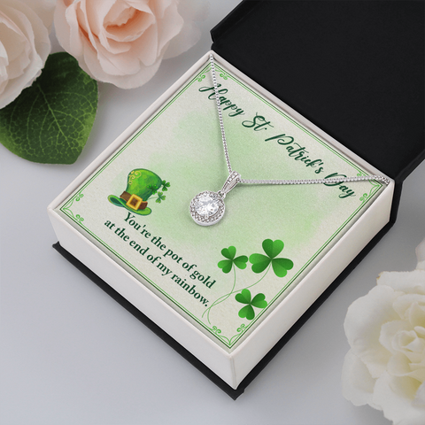 You’re my Pot of Gold-Eternal Hope Necklace - Custom Heart Design