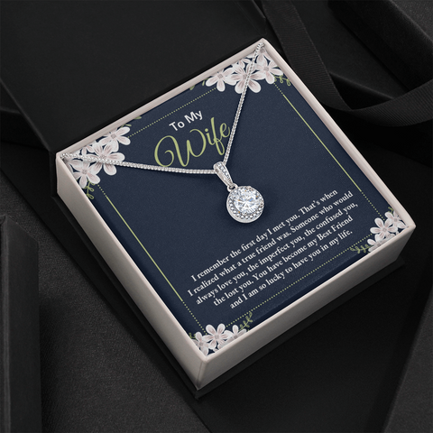 Eternal Hope Necklace for Wife | Custom Heart Design