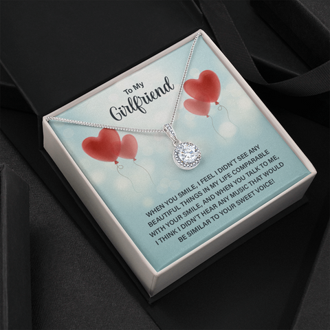 Eternal Hope Necklace for Girlfriend | Custom Heart Design