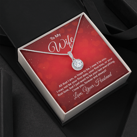 Eternal Hope Solitaire Necklace | Custom Heart Design